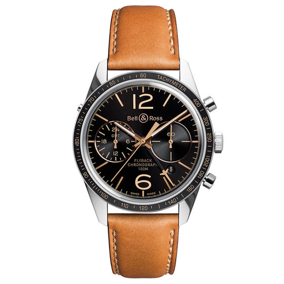 Bell & Ross Watch Replica BR 126 VINTAGE SPORT HERITAGE GMT FLYBACK BRV126-FLY-GMT/SCA Bell & Ross Watch Replica BR 126 VINTAGE SPORT HERITAGE GMT FLYBACK BRV126-FLY-GMT/SCA